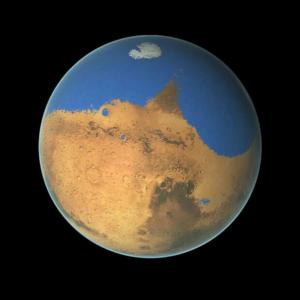 Древният океан на Марс вероятно се крие в скалите му