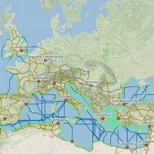 Вижте света досущ като римлянин с помощта на тази брилянтна интерактивна карта