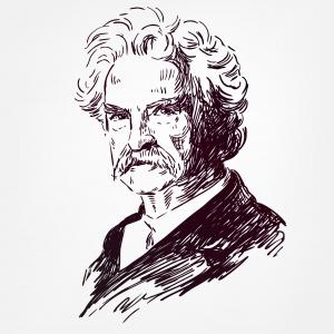 Марк Твен: не се лекувайте по книга