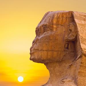 Археолози се натъкнаха на мини копие на Сфинкса