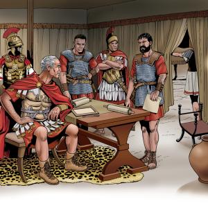 Древноримски офицери може би са отглеждали маймуни като символ на високия си статус