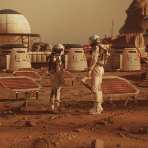 Бактериите: Бъдещият строителен материал за жилища на Марс?