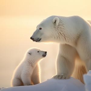 Белите мечки в Гренландия показват адаптивност към новите условия, причинени от глобалното затопляне