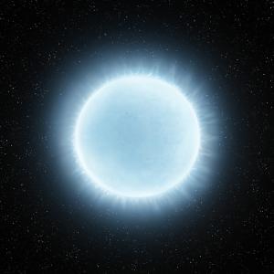 Астрономи наблюдаваха бяло джудже, което създава цветна ударна вълна в Космоса