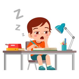 Детето се прозява: уморено ли е 