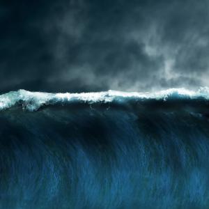 Първият детайлен изглед към цунами от Космоса разкрива неочаквана характеристика