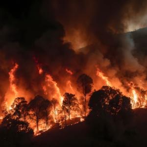 Замърсяването с фини прахови частици в резултат на дима от горски пожари е свързано с 24 100 смъртни случая годишно в САЩ