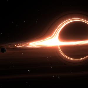 Орбитите около свръхмасивните черни дупки вероятно наподобяват игра на билярд