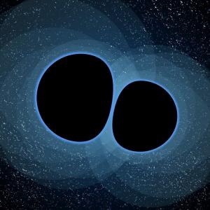 Астрономи засякоха за първи път сблъсък между две черни дупки с огромна разлика в масата