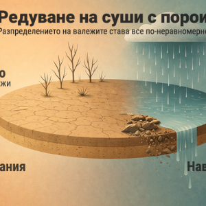 Защо България редува суши и наводнения?