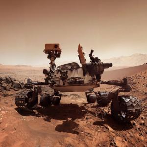 Кюриосити откри кални цепнатини на Марс