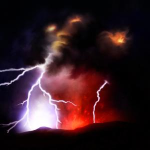 Вулканичната светкавица - какво е това?