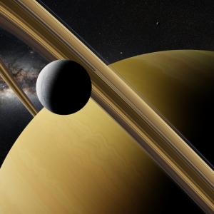Чуйте тайнствените звуци, породени от необикновената връзка между Енцелад и Сатурн 
