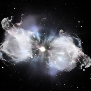Супернова се сблъска със съседна звезда 