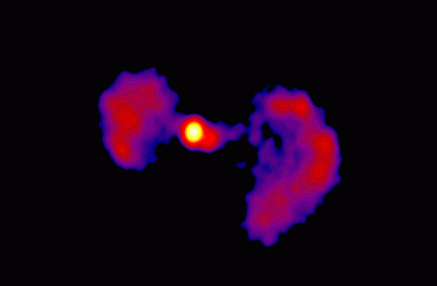 Тази далечна галактика прилича на TIE файтър!