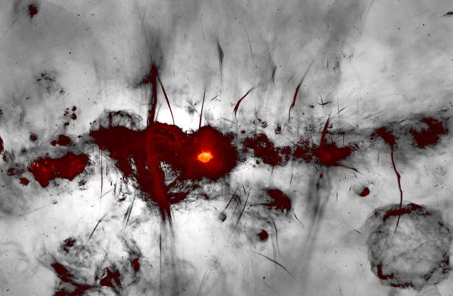 Нова снимка на сърцето на Млечния път разкрива мистериозни космически структури