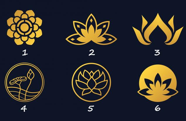 Лотосът, който изберете, ще издаде тайната на сърцето ви