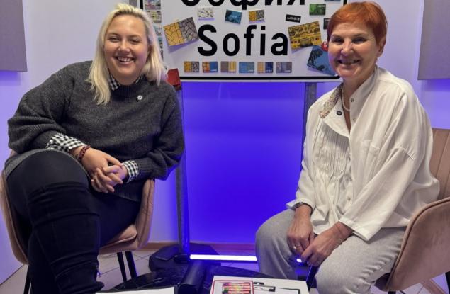 Юлия Банкова на гости на „Софийски истории“