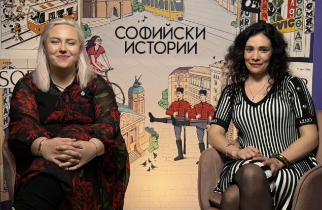 Надежда Цанова на гости на „Софийски истории“