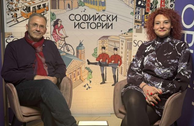 Емил Шиков на гости на „Софийски истории“