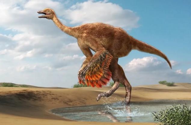 800-килограмов динозавър, подобен на щраус, е бродел из Мисисипи преди 85 млн. години