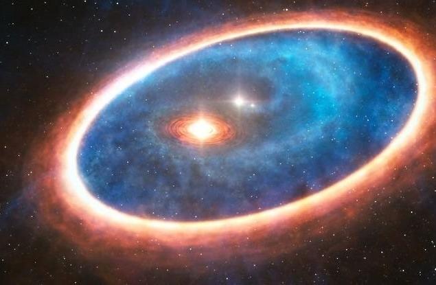 Около двойната звезда SVS 13 се образуват цели три планетарни системи