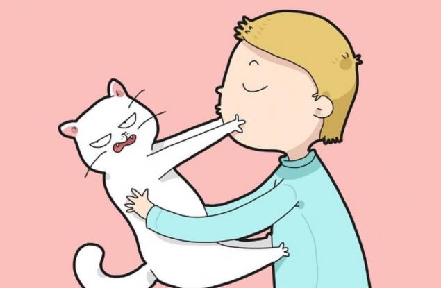 30 илюстрации, посветени на забавния живот с котките