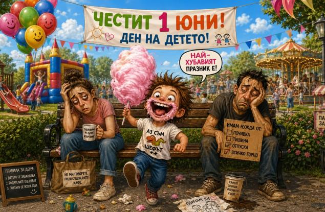 Честит 1 юни, мили деца! Блазе ви!