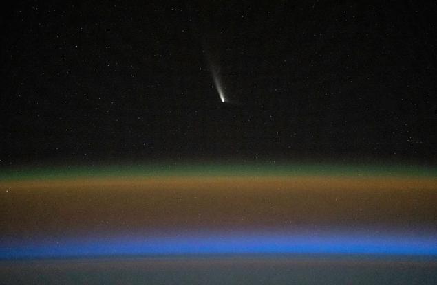 Вижте как изглежда кометата C/2023 A3 (Tsuchinshan-ATLAS), след като прелетя край Слънцето