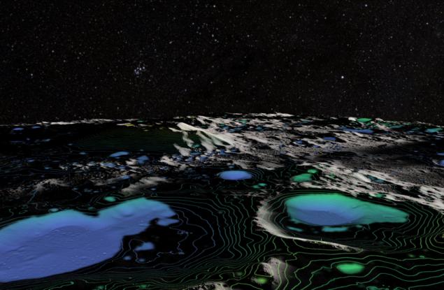 Учени откриха първото недвусмислено доказателство за вода на Луната