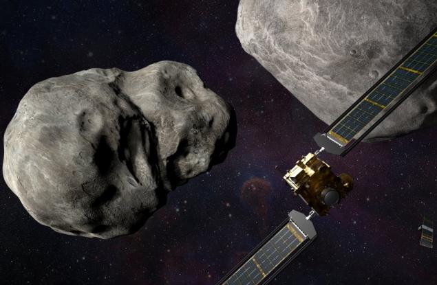 Сонда на NASA се удари в астероид, за да промени орбитата му