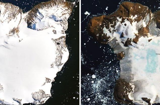 Нови снимки на NASA показват шокиращата скорост, с която ледовете в Антарктида се топят