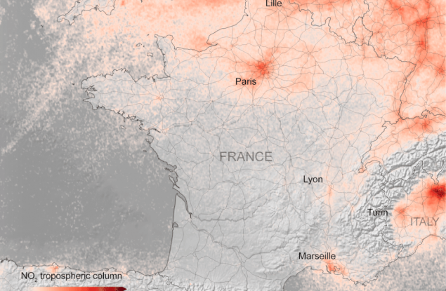 Европа диша: Сателитни снимки показват спад на замърсяването заради карантината