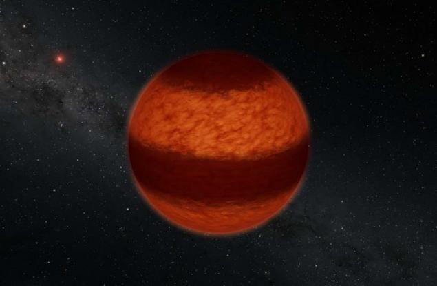 Астрономи откриха облаци около кафяво джудже