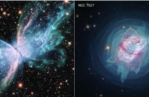 “Хъбъл“ направи нови впечатляващи снимки на две планетарни мъглявини