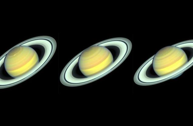 Вижте как се сменят сезоните на Сатурн в този невероятен GIF