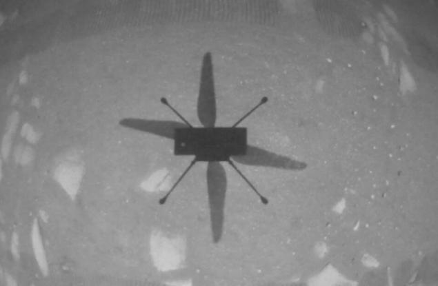 Ново видео с висока резолюция показва историческия полет на Ingenuity