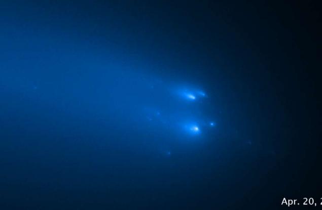 Космически апарат прелетя през опашката на разпаднала се комета