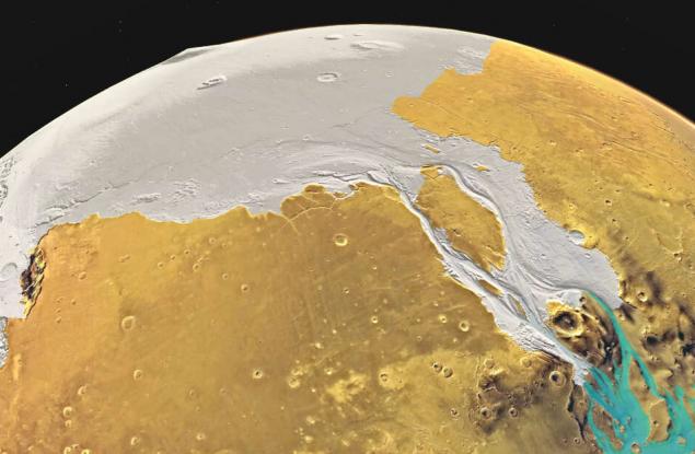 Преди 3 млрд. години Марс вероятно е бил студен и влажен свят