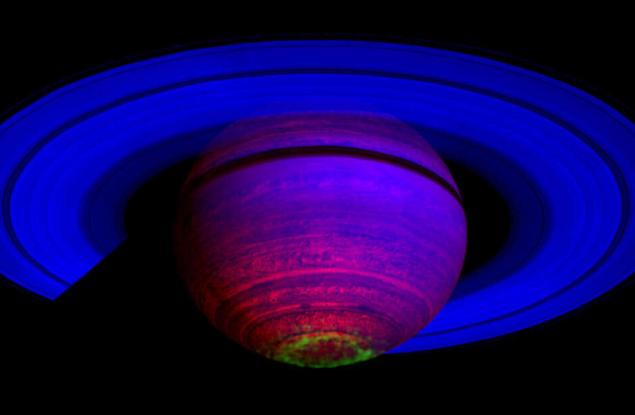 Ето как се образуват впечатляващите сияния на Сатурн