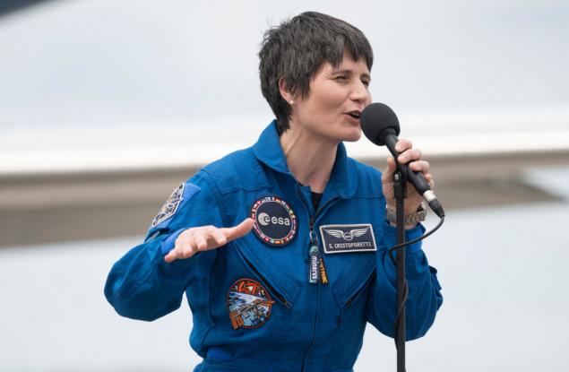 Саманта Кристофорети - първата европейка, която командва Международната космическа станция