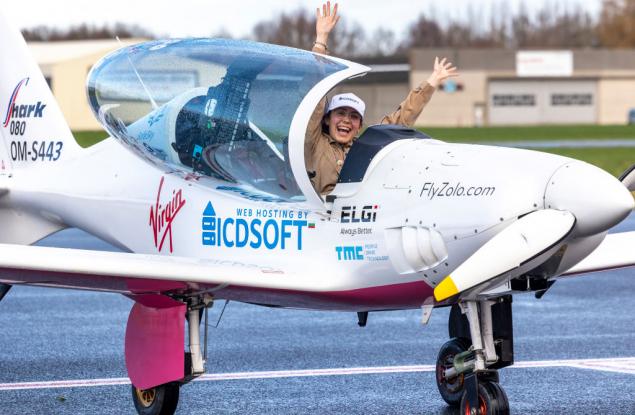 Зара Ръдърфорд успя, българин даде крила на мечтата ѝ за световен рекорд