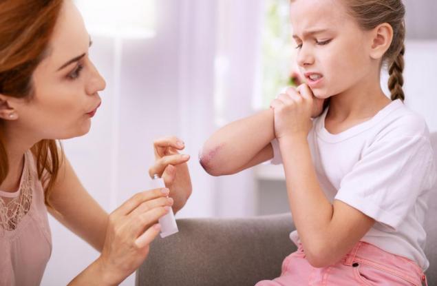 Рани след падане и ожулване може да не оставят белег