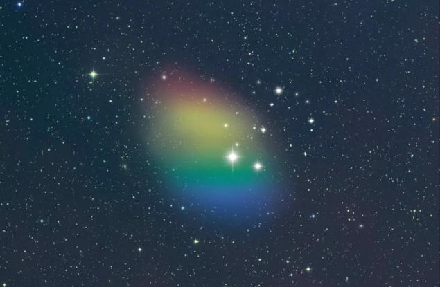 Откриха странна галактика, в която на пръв поглед няма никакви звезди