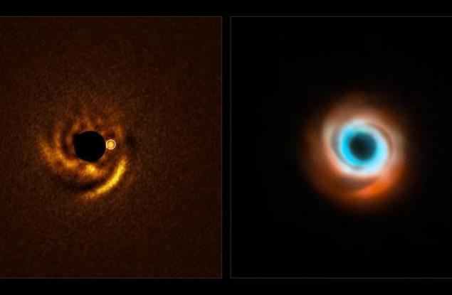 Астрономи наблюдаваха за първи път как новородена планета извайва протопланетния си диск