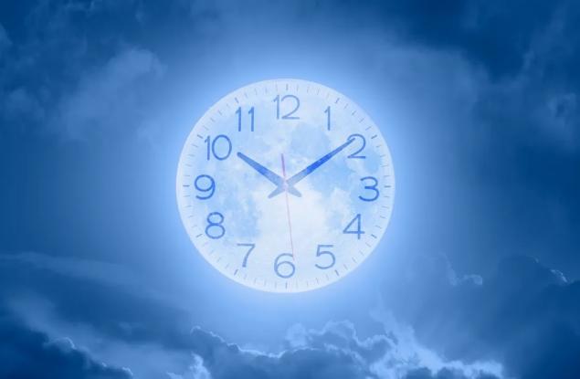 Колко е часът на Луната?