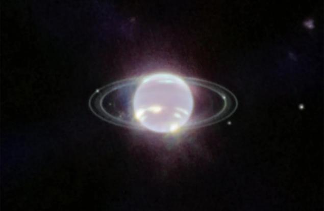 Вижте Нептун и неговите пръстени през погледа на „Джеймс Уеб“