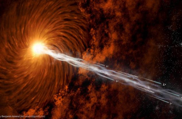 Астрофизици смятат, че са открили мистериозния източник на високоенергийното неутрино