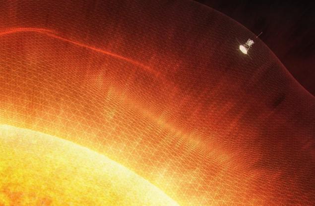 За първи път в историята космически апарат „докосна“ Слънцето