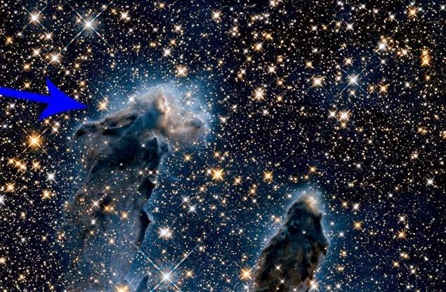 Насладете се на тази нова снимка на "Стълбовете на сътворението"